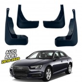 Бризковики для Audi A4 B9 2016-2020 Седан, универсал   Бризковики для Audi A4 B9 2016-2020 Седан, универсал